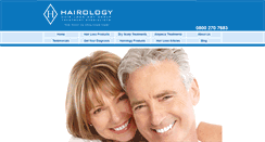 Desktop Screenshot of hairology.com